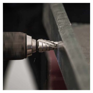 DART 4mm - 39mm Straight Flute Step Drill