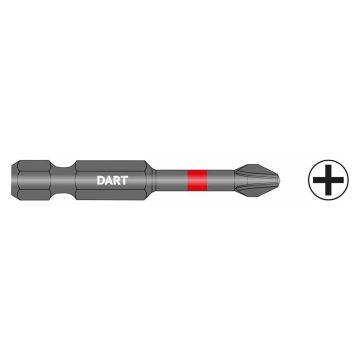 DART PH2 50mm Impact Driver Bits Pack of 10