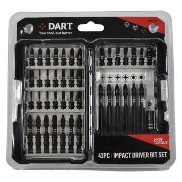 DART 42 Piece Impact Driver Bit Set