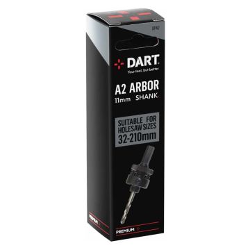 DART Premium A2 Holesaw Arbor