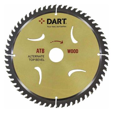 DART Gold ATB Wood Saw Blade 216Dmm x 30B x 60Z