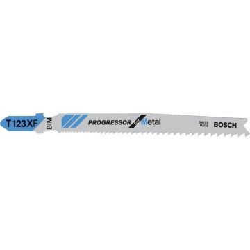 Progressor Jigsaw Blades For Metal T123x (Pk 3)