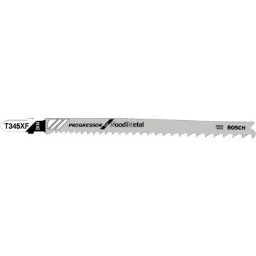 Progressor Jigsaw Blades For Metal T345xf (Pk 3)