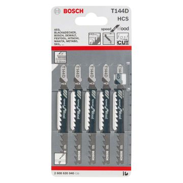 Jigsaw Blades For Wood T144d (Pk 5)