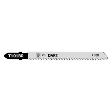DART T101BR Wood Cutting Jigsaw Blades Pack of 5