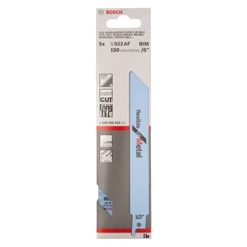 Sabre Saw Blades S922af Pack 5