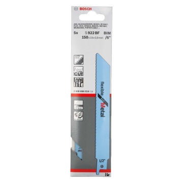 Sabre Saw Blades S922bf (Pk 5)