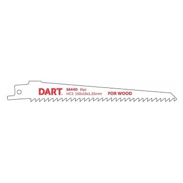 DART S644D Wood Cutting Reciprocating Saw Blades Pack of 5