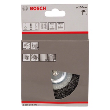 BOSCH 100mm Wire Wheel