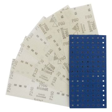 1/3 Sheet Abrasive Sheets Assorted Pack 5