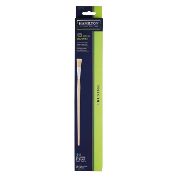 Hamilton Prestige Flat Fitch Brushes Pack of 5