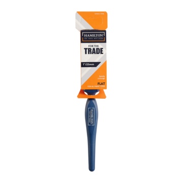 Hamilton For the Trade Plastic Handle 1" Paint Brush 