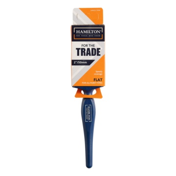 Hamilton For the Trade Plastic Handle 2" Paint Brush 