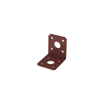 PowaPost Dual-Coated Wide 90° Angle Bracket 45 x 45 x 40mm