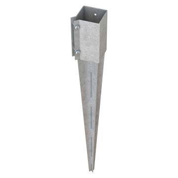 Powapost 75mm Galvanised Drive-In Fence Post Spike