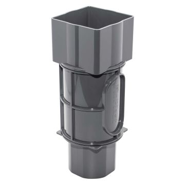 FloPlast RX2 68mm Anthracite Grey Access Pipe 