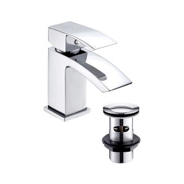 Deva Murcia Mini Mono Basin Mixer Tap with Waste