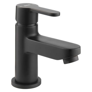 Deva Seville Black Mini Mono Basin Mixer Tap