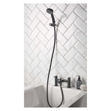 Deva Seville Black Bath Shower Mixer Tap