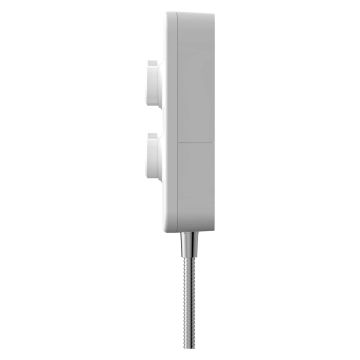 Gainsborough Slim Mono White & Chrome Electric Shower 8.5kW