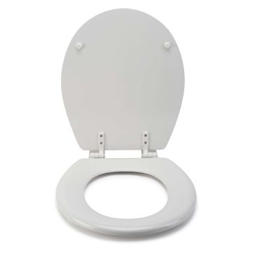 Croydex Collerson Sit Tight Moulded Wood Toilet Seat