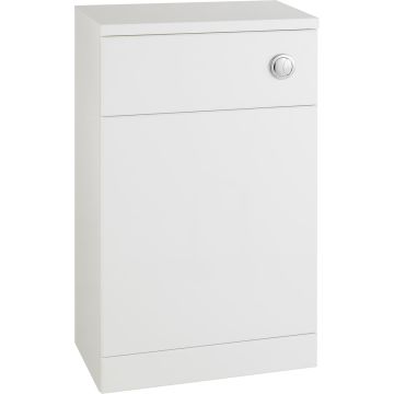 White 500mm Bathroom Toilet Unit