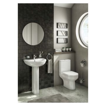 K-Vit Bijoux Rimless Toilet Pack with Soft-Close Seat