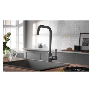 Deva Paris Black Mono Mixer Tap