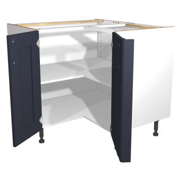 Verona Navy 935mm Corner Base Unit Fascias Pack 2 of 2