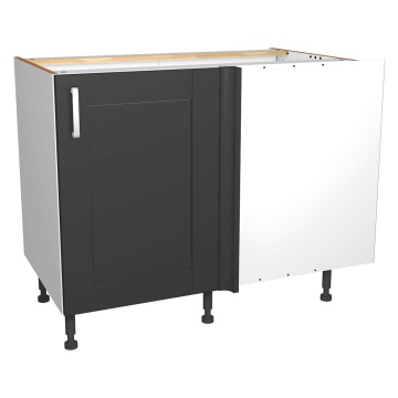 Verona Dark Grey 1000mm Corner Base Unit