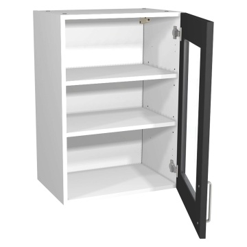 Verona Dark Grey 500mm Glass Wall Unit