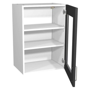 Verona Dark Grey 500mm Glass Wall Unit