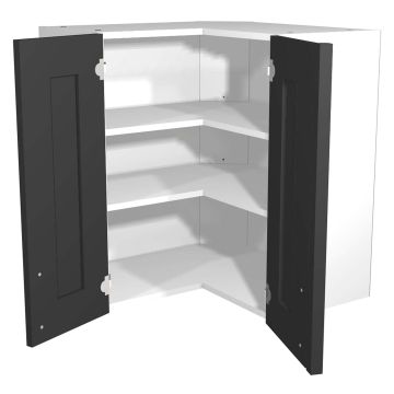 Verona Dark Grey 635mm Corner Wall Unit