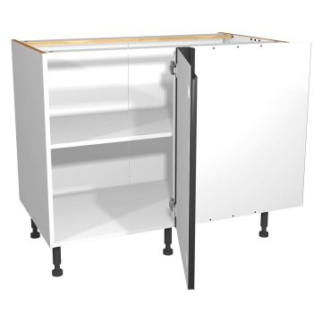 Capri Dark Grey 1000mm Corner Base Unit