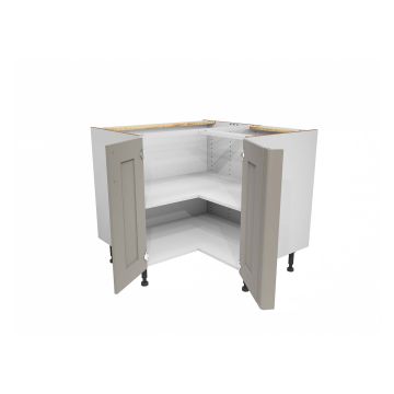 Verona Pebble 935mm Corner Base Unit L Shape Pack 2 of 2