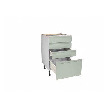 Capri Seagrass 500mm Four Drawer Unit
