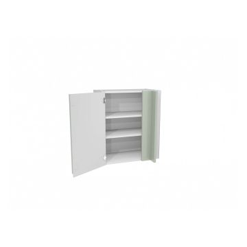 Capri Seagrass 600mm Straight Corner Wall Unit