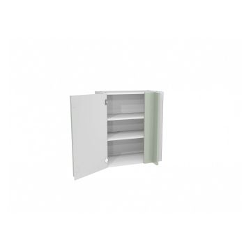 Capri Seagrass 600mm Straight Corner Wall Unit