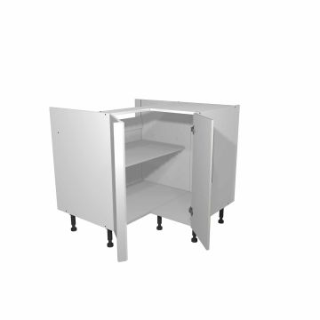 Paris Ultra Matt Grey 935mm Corner Base Unit Fascias Pack 2 of 2