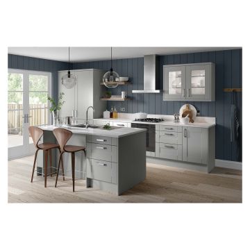 Verona Grey 935mm Corner Base Unit Fascias Pack 2 of 2