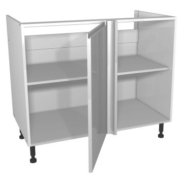 Capri Grey 1000mm Corner Base Unit