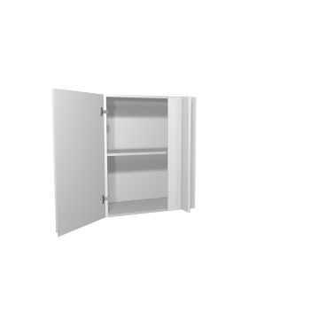 Capri White 600mm Straight Wall Unit