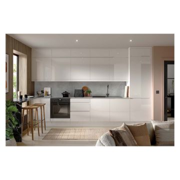 Capri White 600mm Straight Wall Unit