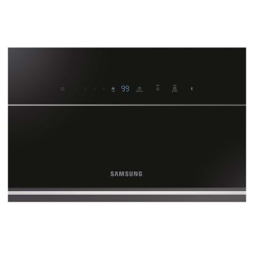 Samsung 90cm Black Angled Glass Cooker Hood NK36C9804WB