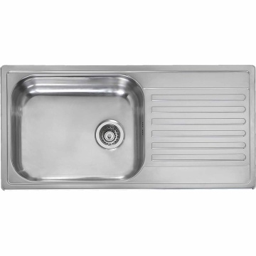Reginox Minister Large Bowl Reversible Stainless Steel Kitchen Sink & Tap Pack
