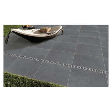 ACO Threshold Drain Channel Silver Anodised Grating A15