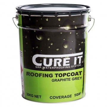 Cure It Top Coat Graphite Grey 20kg | Selco