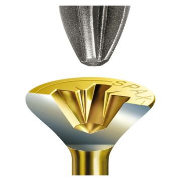 Spax Wood Screws 3.5 x 20mm Pack of 200