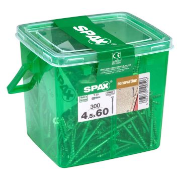 Spax Flooring Screws 4.5 x 60mm Pack of 300