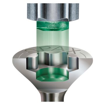 Spax CSK T-Star Stainless Steel Screws 4 x 40mm Pack of 25